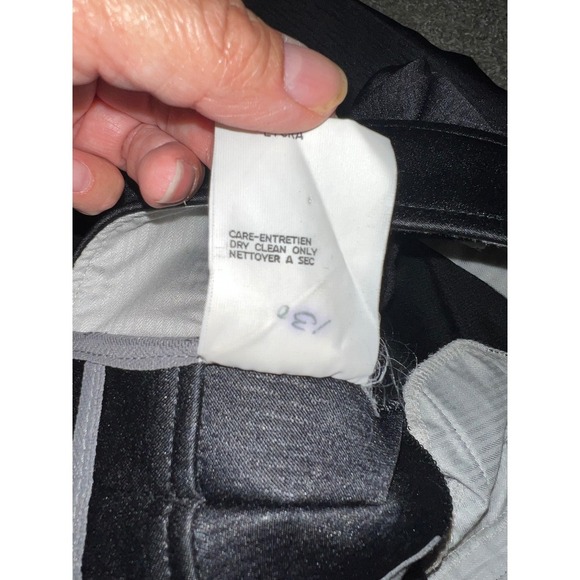 Bogner Stirrup Ski Pant Sz 8r High Rise Black minimalist monochrome - Picture 6 of 7